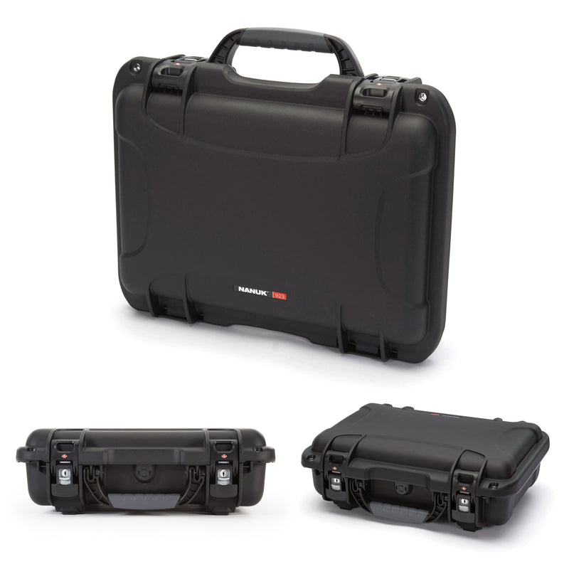 Protective Nanuk 923 Case with Padded Dividers, Black