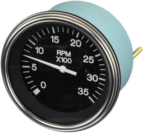 Heavy Duty Diesel Alternator Electric Tachometer Sierra International 82302P 0-3500 RPM Dial Range, 3"