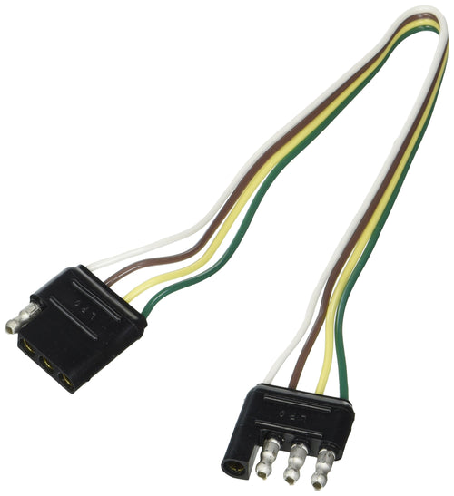 18 Gauge 12" Trailer Connector 4-Way Flat (64834)