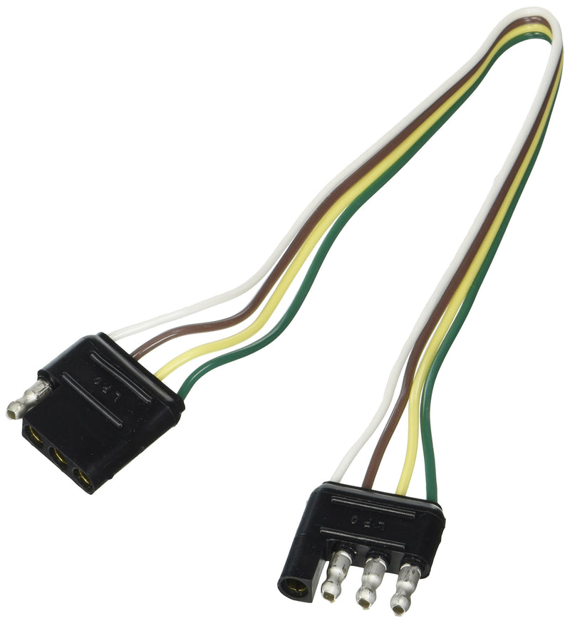 18 Gauge 12" Trailer Connector 4-Way Flat (64834)