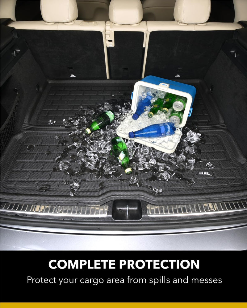 Kagu Cargo Liner 3D MAXpider Custom Fit (Black) Compatible with Jeep Grand Cherokee 4XE (WL) 2022-2026