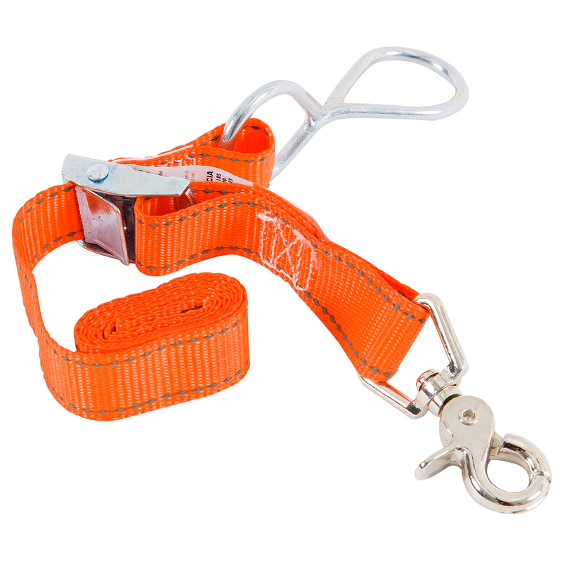 1” x 3’ Keeper Trunk Tie-Down Strap - 100 lbs. Working Load Limit and 300 lbs. Break Strength