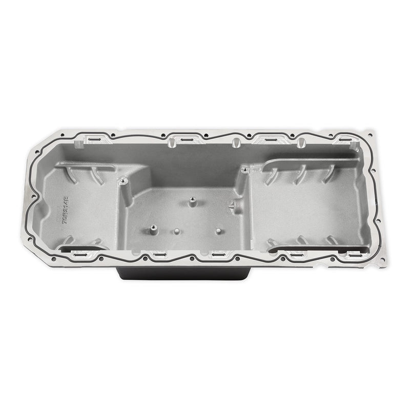 302-64BK Holley Gen III Hemi Engine Swap Oil Pan - Mid Sump - Hellcat - Black