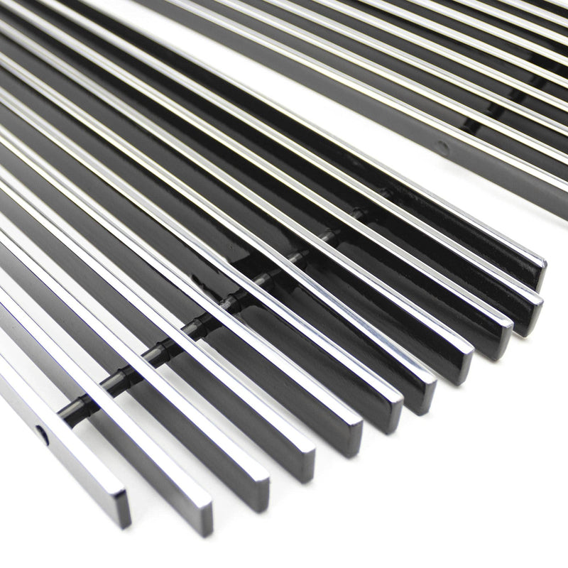 Polished 2007-2010 Silverado HD Billet Grille, 2 Pc, Overlay - PN #21112
