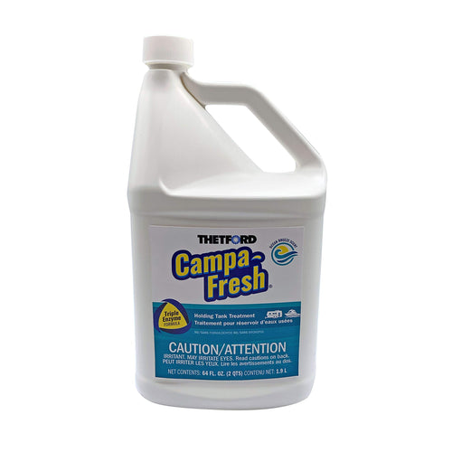 Campa-Fresh Thetford Ocean Breeze Scent RV Holding Tank Treatment, Formaldehyde Free, Waste Digester, Septic Tank Safe, 64oz Bottle (96710)