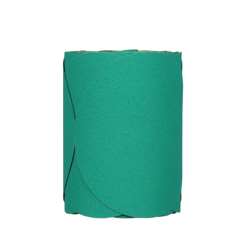 3M 01506 Green Stikit 6" 80D Grit Fre-Cut Disc Roll