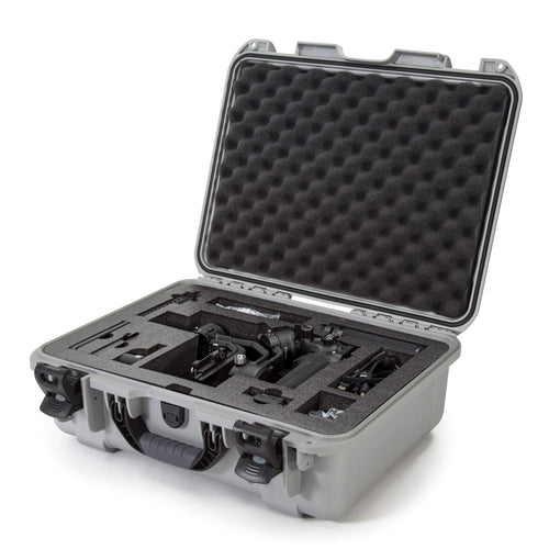 Nanuk Hard Case Waterproof with Foam Insert for DJI Ronin RSC 2 and Pro Combo Version - Silver