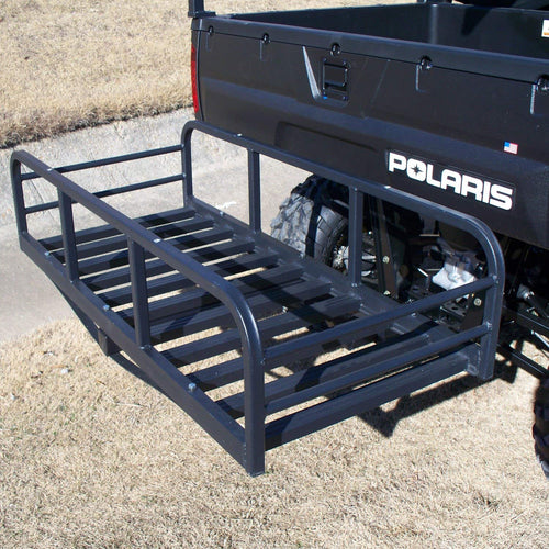 Hitch-N-Ride 12" sides Magnum(w/ Z Bar - 7" rise) - Hitch Receiver Cargo Carrier (2") - Black