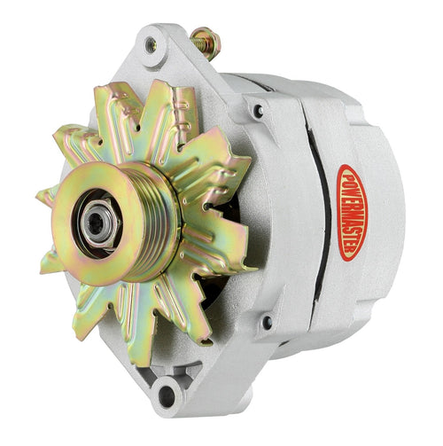 Alt Powermaster GM 12SI Natural 150A 6 grv Pulley 1 or 3 Wire