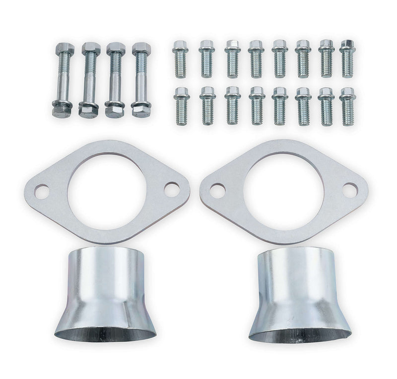 Ceramic Silver Scott Drake Shorty Headers Compatible with 1964-1970 Ford Mustang, Model C5ZZ-9430-CC-SH