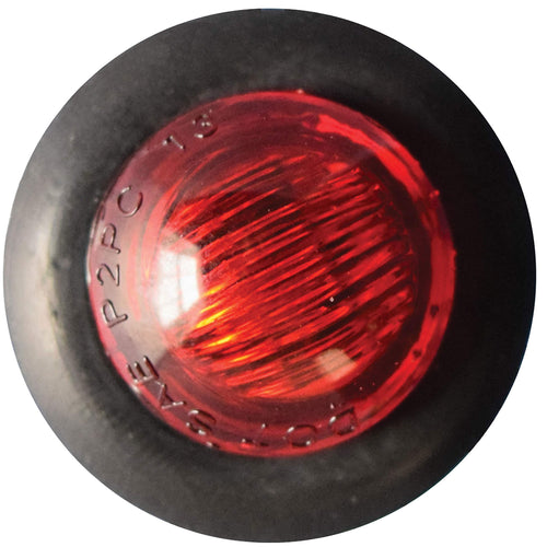 Fasteners Unlimited CREATIVE PRO 003-183RR Bullet Led Light Red W/Grommet