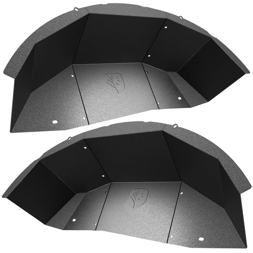 Tyger Auto Compatible Rear Inner Fender Liner with 2007-2018 Jeep Wrangler JK | Carbon Steel | Not for JL | TG-FL9J66028