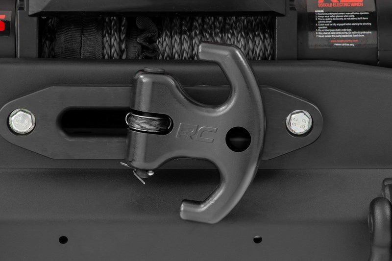 Multi-Function Winch Cleat Rough Country w/Rubber Isolator | Black - RS175B