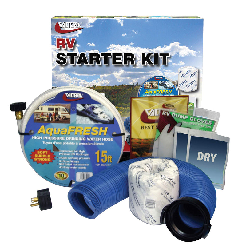 Basic Valterra RV Accessory Starter Kit with Pure Power