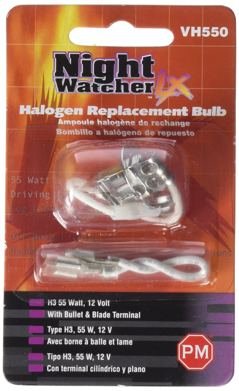 VH550 Peterson Perterson Nightwatcher 55-Watt Replacement Halogen Bulb