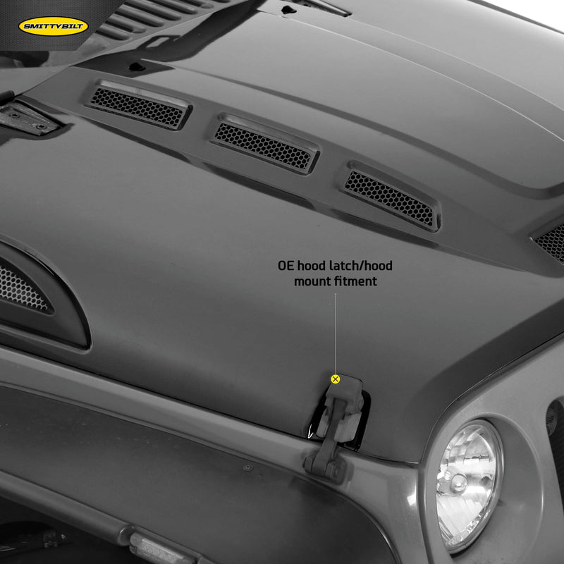 H.E.M.I. VENTED HOOD SmittyBilt - SB76500
