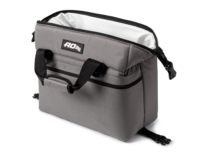 Coolers AO Original Soft-Sided Cooler Bag, Leak-Proof, Insulated, Lightweight, Charcoal, 24-Can