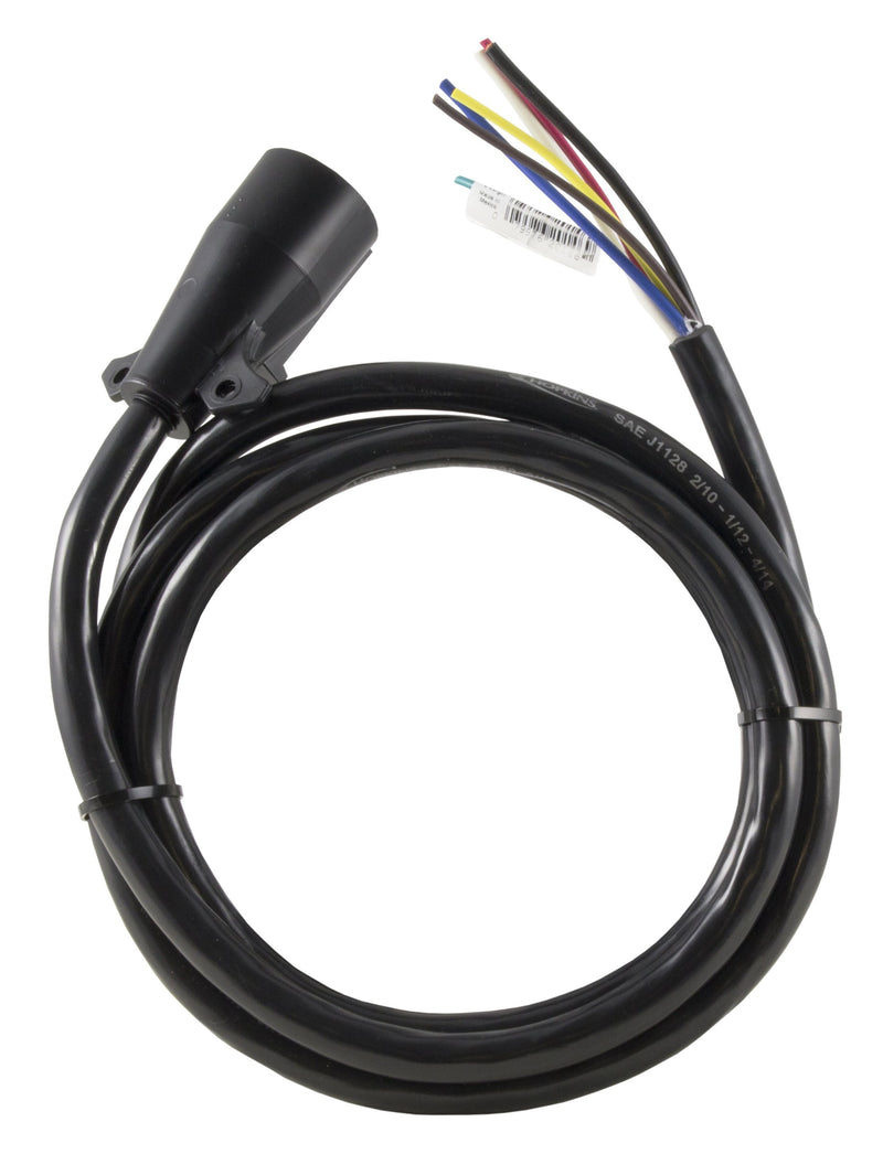 8' 7 RV Blade Molded Trailer Cable, GRAY Hopkins Towing Solutions 20146