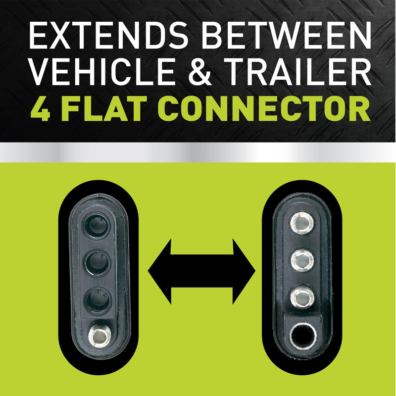 Endurance Hopkins Towing Solutions 47004 Easy-Pull 24" 4 Flat Extension Trailer Connector