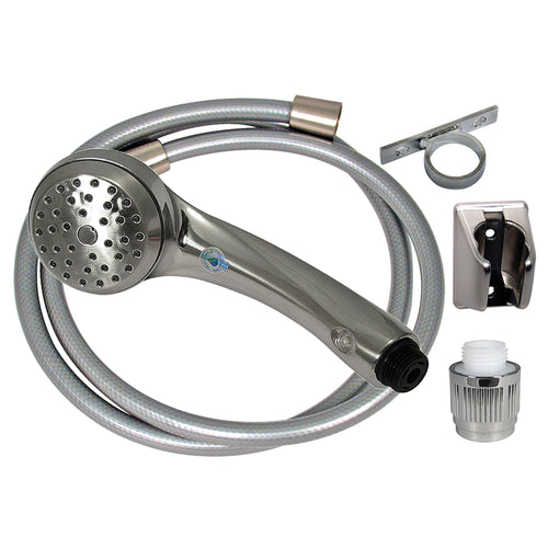 Phoenix Faucets VALTERRA AirFusion Single-Function Shower Kit with Flow Controller - Brushed Nickel