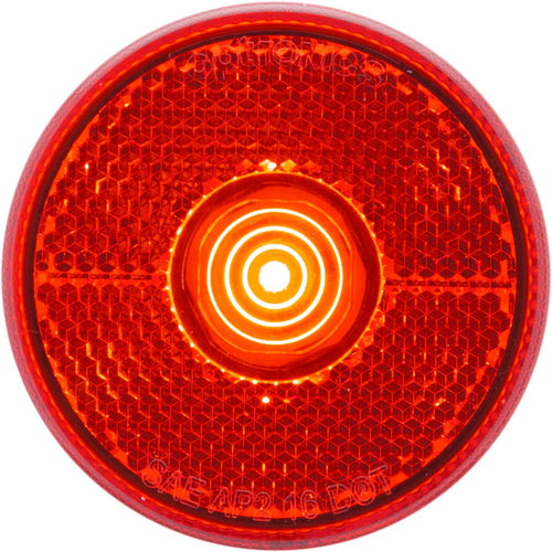 2.5" Round Red Optronics MCL0039RBB Marker Clearance Light With Reflex