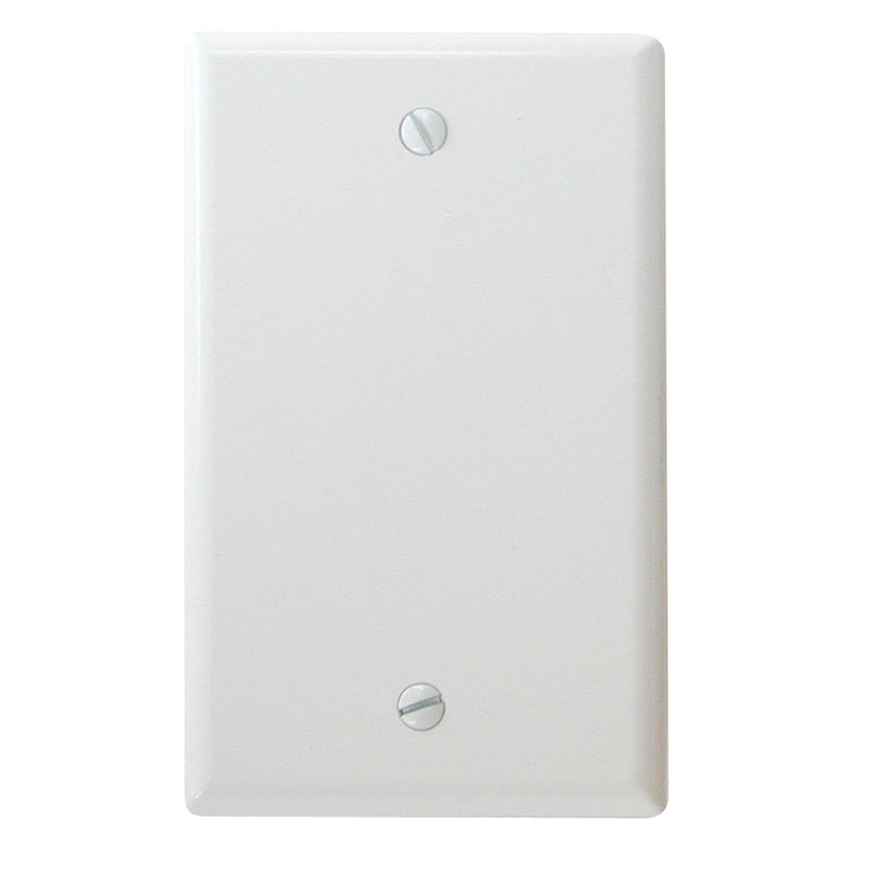 White Diamond Group Blank Wall Plate 52489