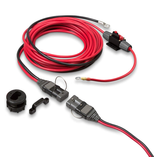 Vehicle Wiring Kit Trac Outdoors - Wire Your Vehicle for High-Current 12V Power - For Trailer Winch, Portable Winch and Other 12V Device Use (69140)