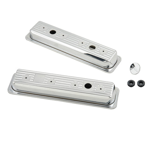 Chrome Plated Mr. Gasket 9415 Valve Cover