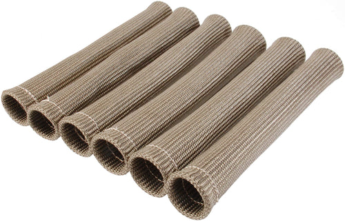 Titanium Protect-A-Boots Design Engineering 010540 8" Spark Plug Boot Protector Sleeves, No Ring (Pack of 6)