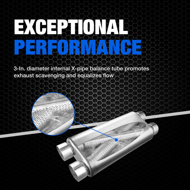 Ultra Flo Dynomax 17554 Exhaust Muffler