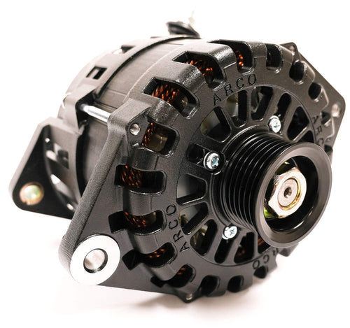 ARCO Marine High Output Zeus External Alternator A275L J-180 3.15" with Terminal Block - A275L-12-DF315-EX-49K6