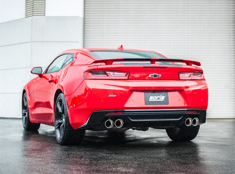 BORLA Performance Exhaust 60608 Resonator 2016-2023 Chevrolet Camaro SS 6.2L V8, Automatic/Manual Transmission Equipped With BORLA Systems. Does NOT Fit Competitors Or Original Equipment Systems.