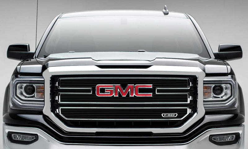 Black T-Rex Grilles Billet Grille for GMC Sierra 1500, 1 Pack