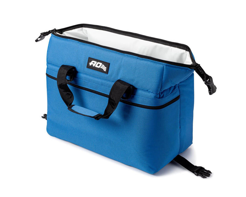 AO Coolers Soft-Sided Original Cooler Bag, Leak-Proof, Insulated, Lightweight, Royal Blue, 36-Can