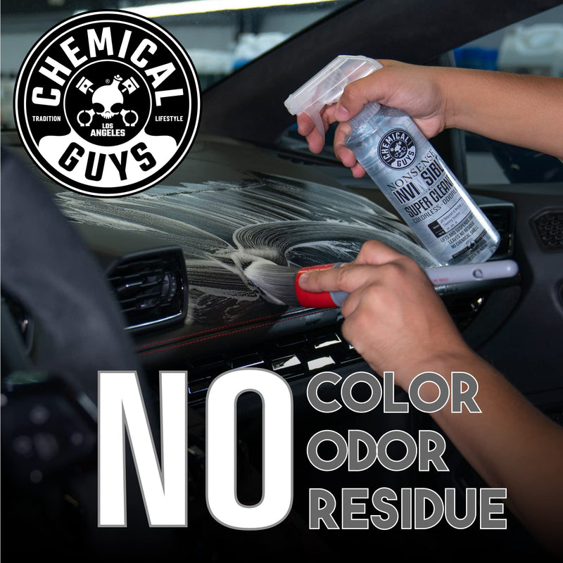 Chemical Guys All Surface Cleaner Nonsense Colorless & Odorless - Interior Cleaner, Safe for Vinyl, Rubber, Plastic, Carpet, and Upholstery, pH Balanced, Residue-Free, Unscented, 1 Gallon (128 fl oz)