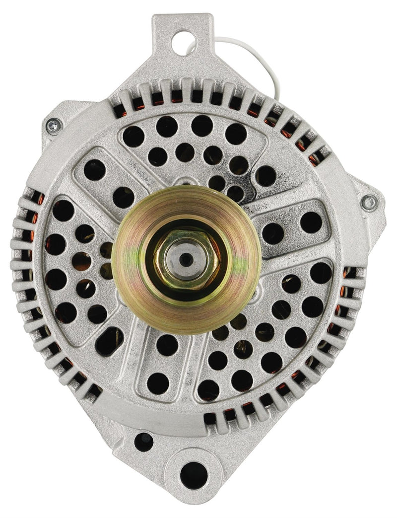 Alt Ford Powermaster 3G Natural 200A 6 grv Pulley Large Frame Str MTG Unthreaded MTG Ear 1-Wire