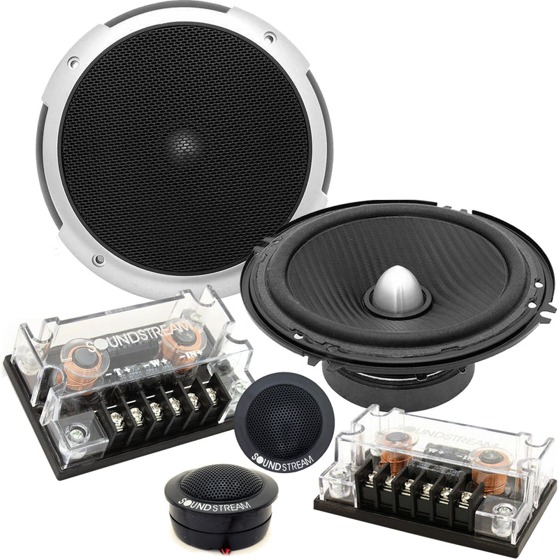 Soundstream Picasso PF.6 6.5" Component 2-Way 350W Speaker Set