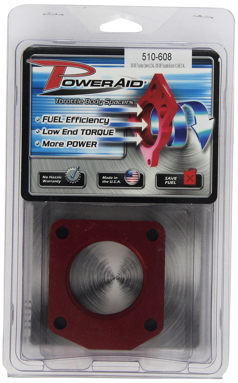 Throttle Body Spacer Airaid 510-608 PowerAid