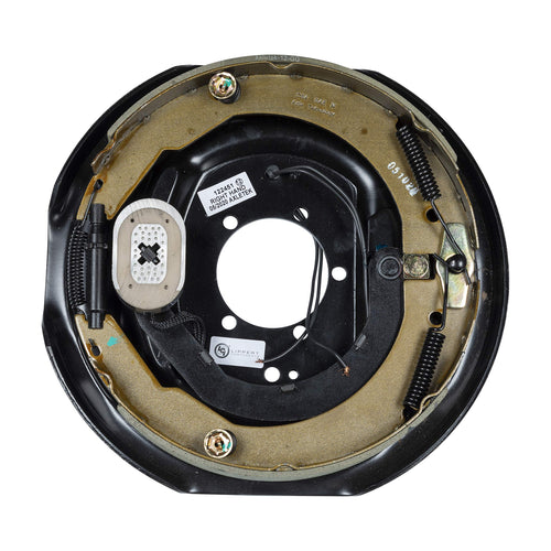 Electric Brake Assembly Replacement for RVs, Right Side, 12" x 2"; 4,000-7,000 lbs.