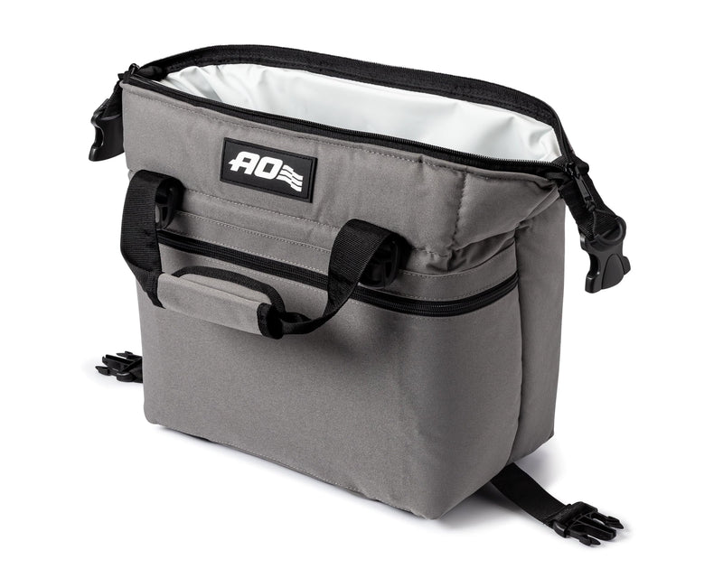 Coolers AO Original Soft-Sided Cooler Bag, Leak-Proof, Insulated, Lightweight, Charcoal, 12-Can