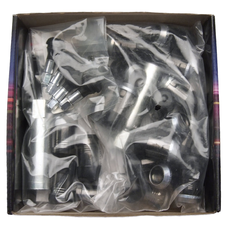 SplineDrive McGard 65815BK Black (M14 x 1.5 Thread Size) Wheel Installation Kit for 8-Lug Wheels