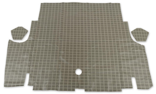 Classic Scott Drake - 65-66 Trunk Mat Plaid Cp,Cv (TM-FM-CPCV-65P)