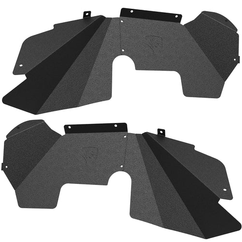 Tyger Auto Compatible Front Inner Fender Liner with 2007-2018 Jeep Wrangler JK | Carbon Steel | Not for JL | TG-FL6J46018