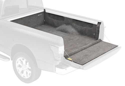 Classic Bed Liner Bedrug | Fits 2004 - 2024 Nissan Titan Crew Cab 5.5' Bed (BRZSPRAYON is required if installing over Spray-In Liner), Charcoal Grey | BRN04CCK