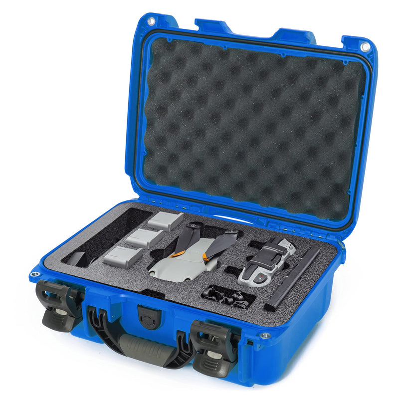 Waterproof Nanuk 915 Hard Case with Foam Insert for DJI Air 2S Fly More Combo - Blue (915-MAVIA2S8)