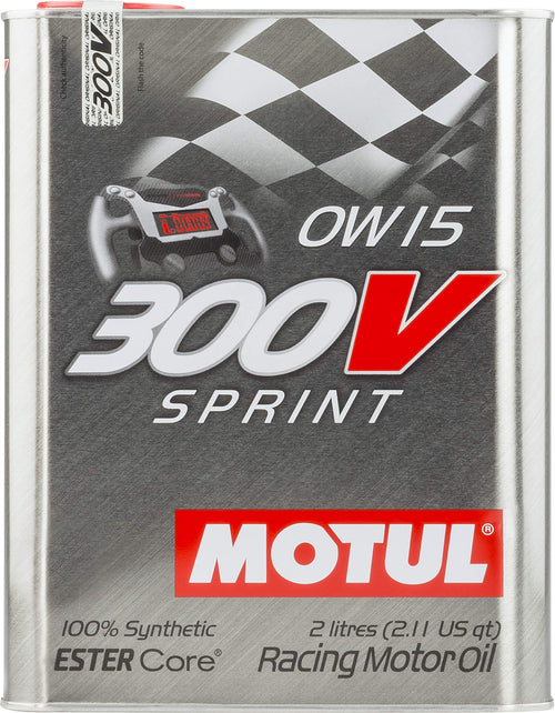 300V Motul 0W15 100% Synthetic Oil 2L 104238