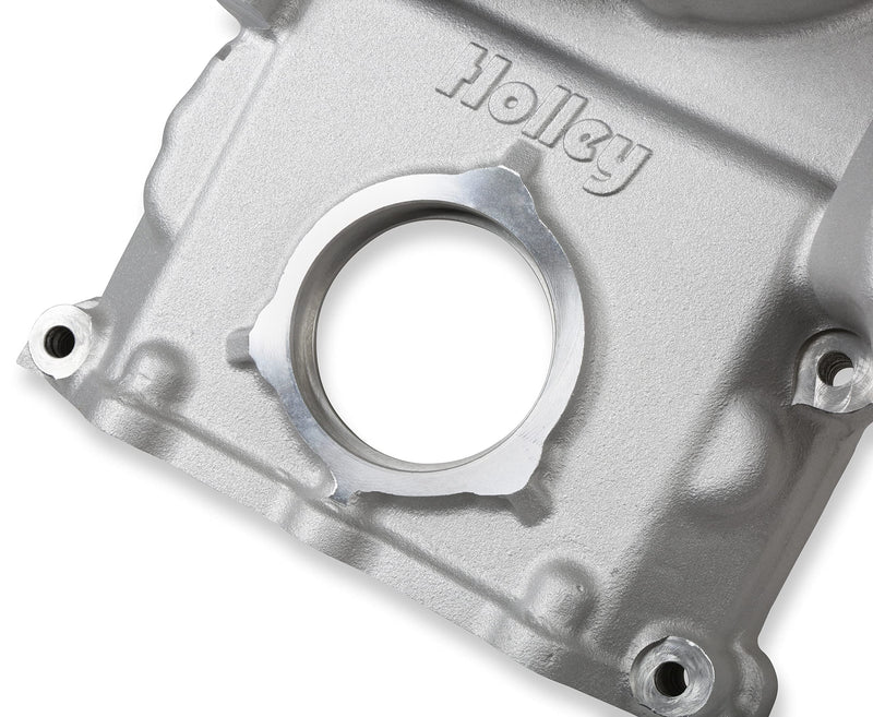 Replacement Holley 97-372 Timing Cover - Natural Finish