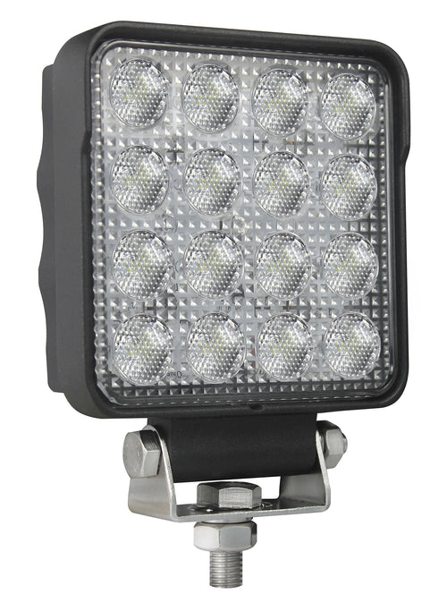 4 Square Hella 357106002 ValueFit 2.0 LED Close Range Worklight, Black