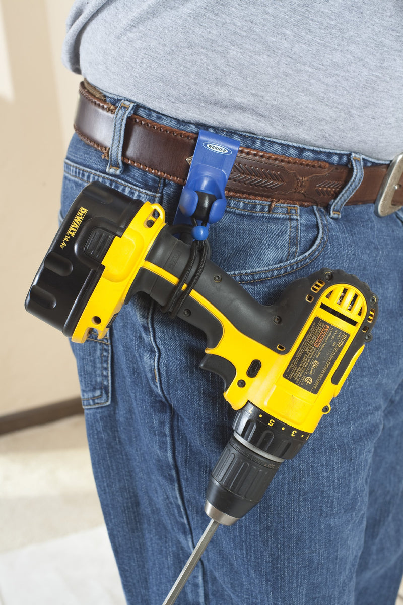 AC58-TL Werner Ladder Tool Lasso with Belt Clip, Blue
