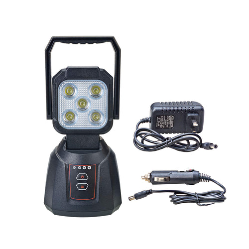 Wolo SEE-MORE 15-Watt LED Rechargeable Work Light 6000-2